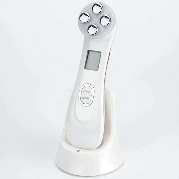 Effektiv Ansigtsmassager med Mikrostrøm og Vibration