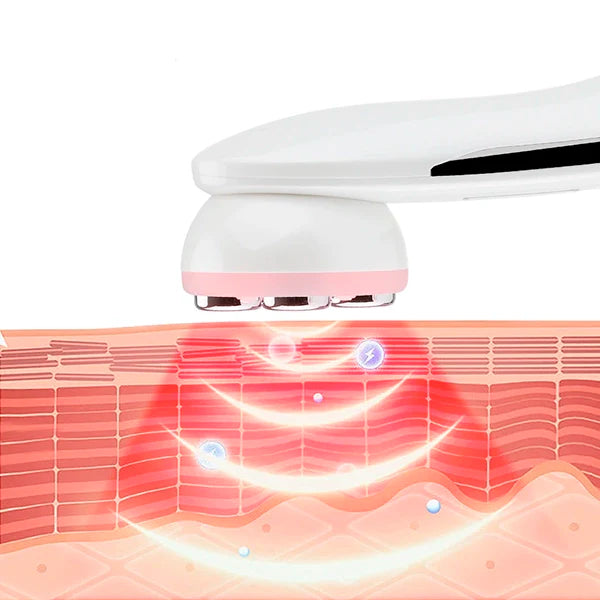 Effektiv Ansigtsmassager med Mikrostrøm og Vibration