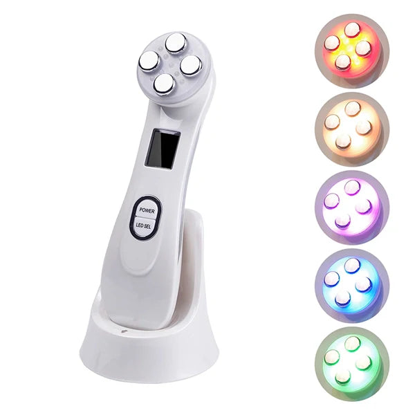 Effektiv Ansigtsmassager med Mikrostrøm og Vibration