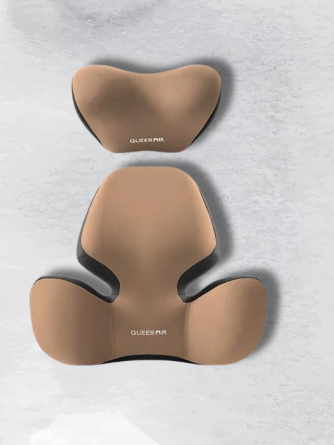 Ergonomiskt svankstöd med justerbart nackstöd
