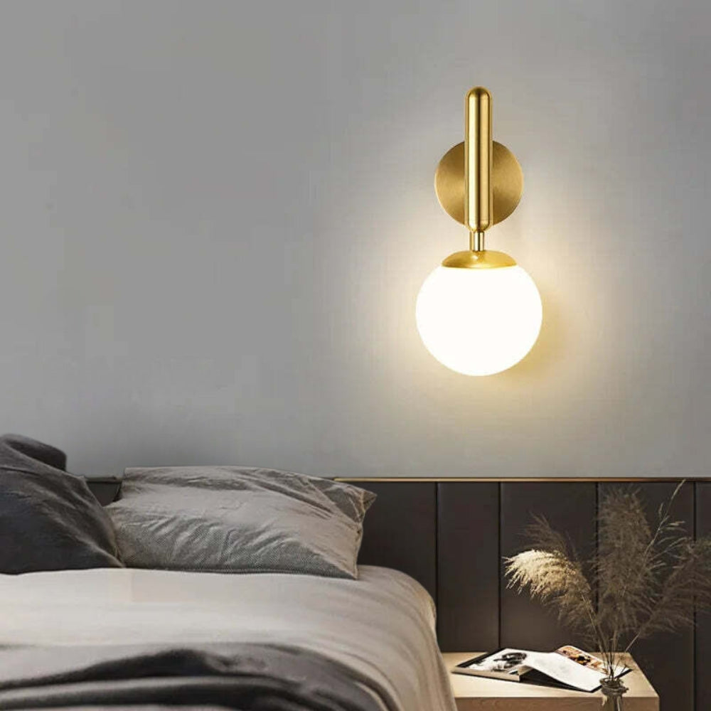 Stilren LED Væglampe med E27 Fatning - Moderne Design
