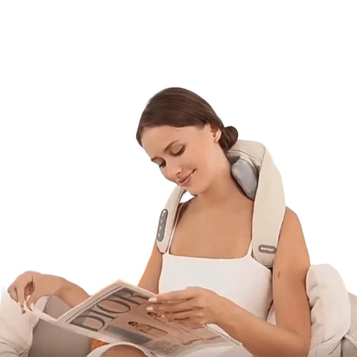 Trådløs Nakkemassager med Varme for Ultimativ Afslapning