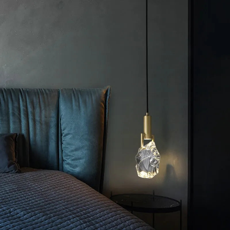 Kristallkrona med Justerbar Kedja för Elegant Inredning