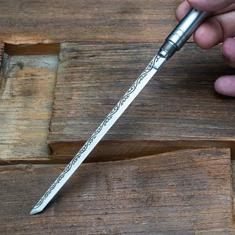 Diskret Mini Foldekniv til Selvforsvar med Ergonomisk Håndtag – Kompakt Sikkerhedsværktøj