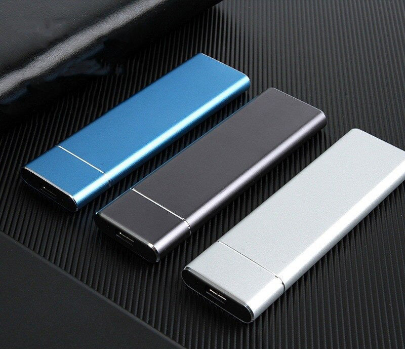 Snabb extern SSD 8 TB med USB-C – Lätt och Bärbar