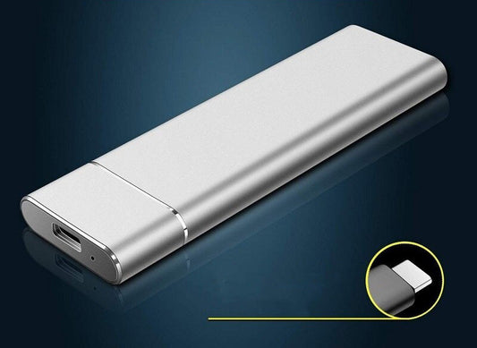 Snabb extern SSD 8 TB med USB-C – Lätt och Bärbar