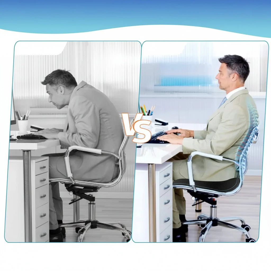 Ergonomisk Siddepude i Memory Skum - Optimal Komfort Hele Dagen
