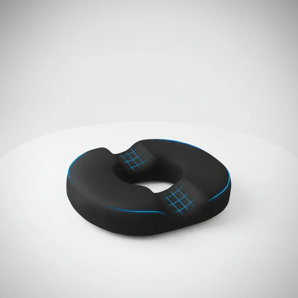 Ergonomisk Siddepude i Memory Skum - Optimal Komfort Hele Dagen