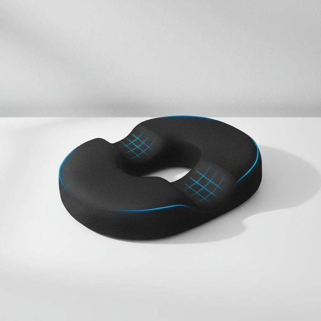 Ergonomisk Siddepude i Memory Skum - Optimal Komfort Hele Dagen