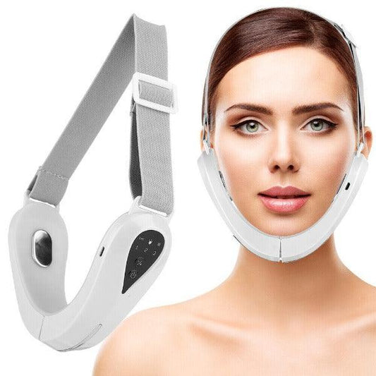 V-Face Modelerende Massager til Dobbelthage med Varmefunktion