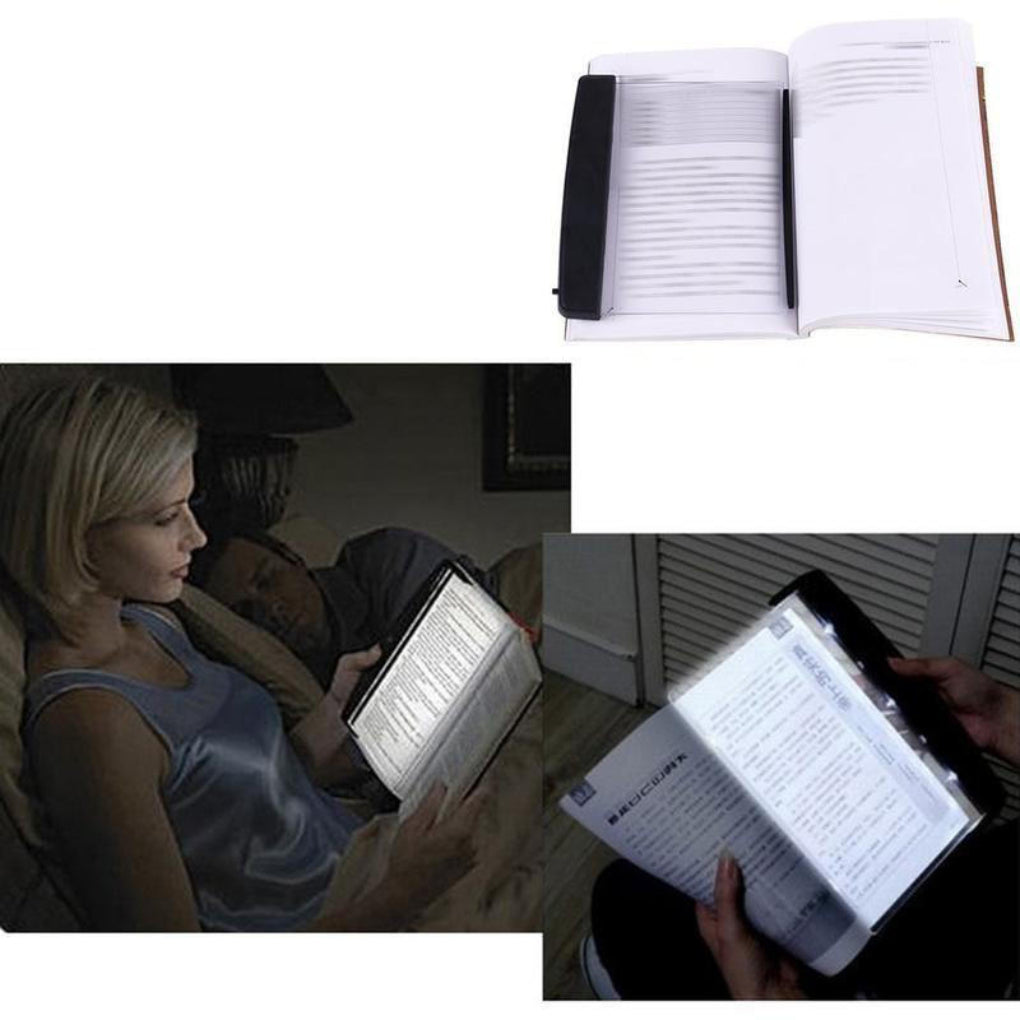 Bærbar læselampe med justerbart LED-lys og USB-opladning
