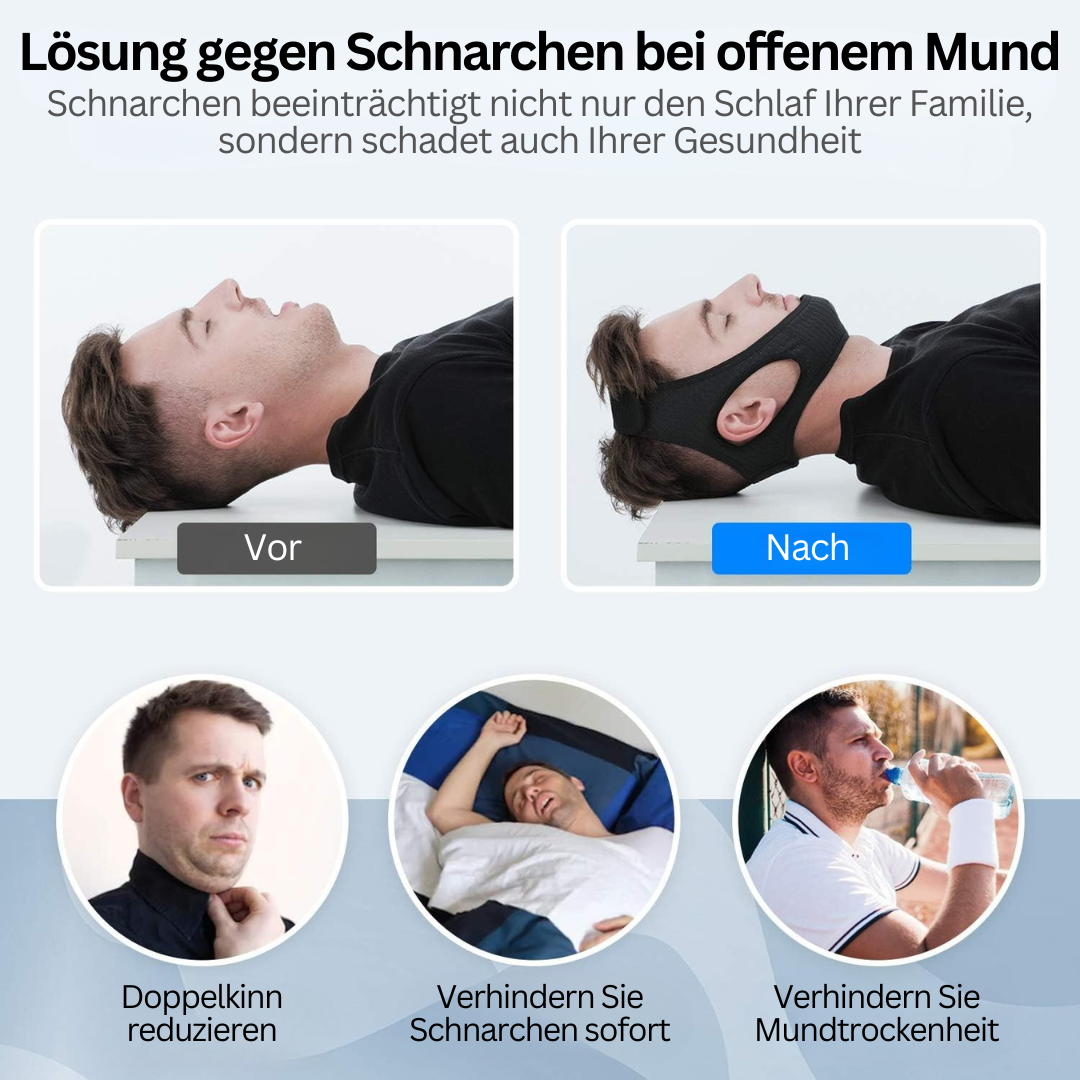 Sovbälte mot snarkning – DreamQuiet