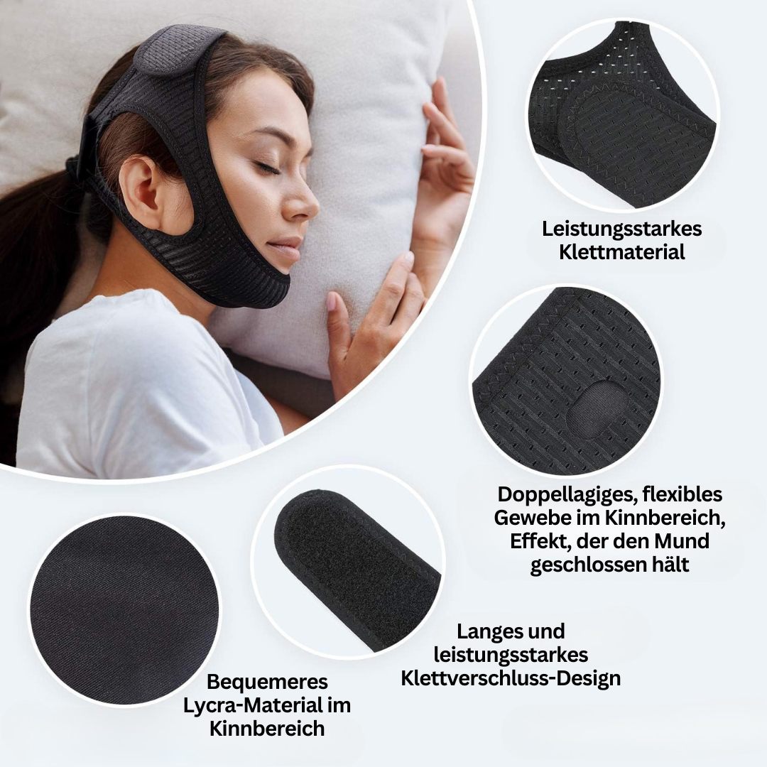 Sovbälte mot snarkning – DreamQuiet