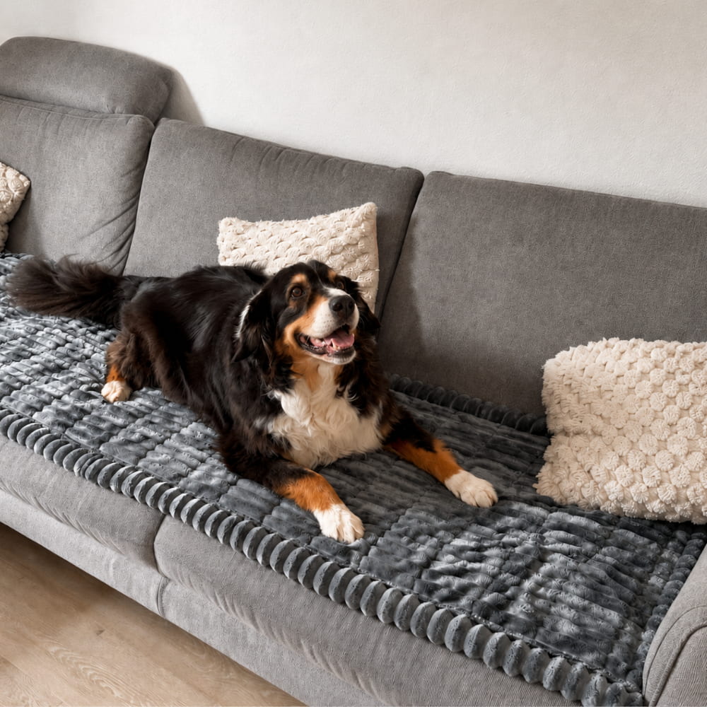 Brittany Sofasæde — vandafvisende tæppe til hunde og katte