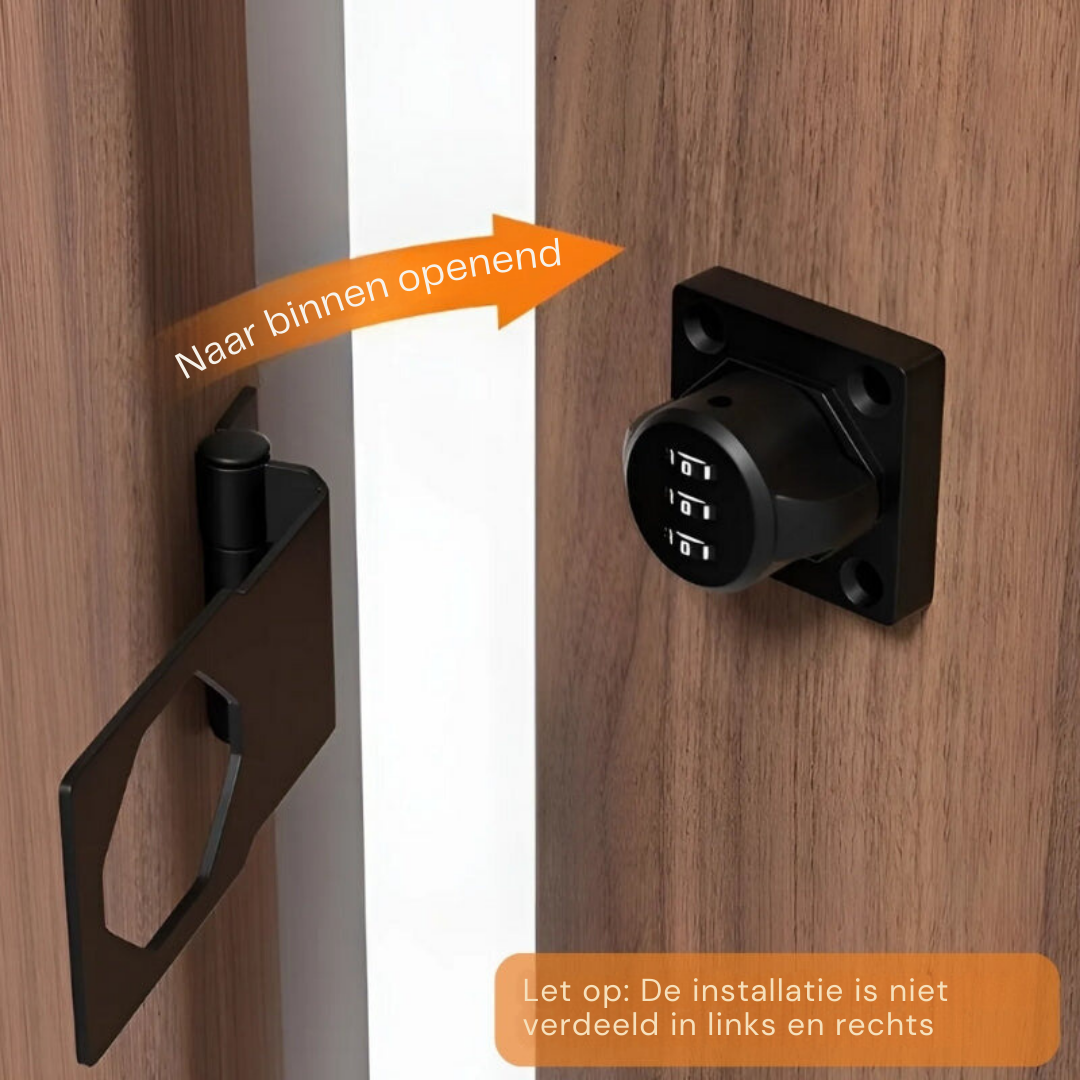 Kombinationslås utan nyckel – SecureCode
