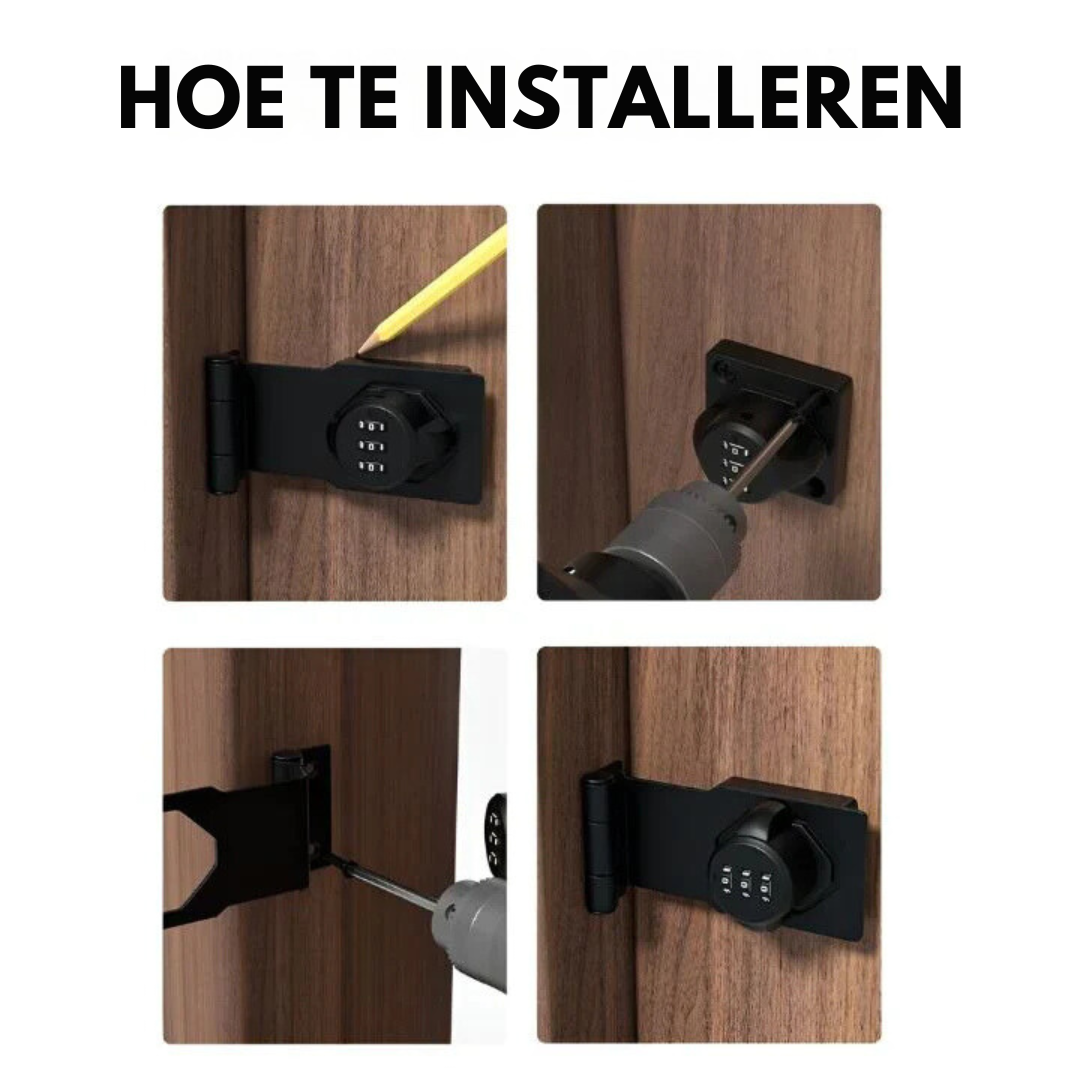 Kombinationslås utan nyckel – SecureCode