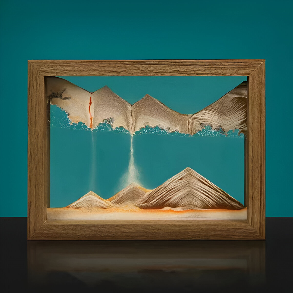 360° Sand Maleri – DynaFlow Arte de Arena i rektangulært format