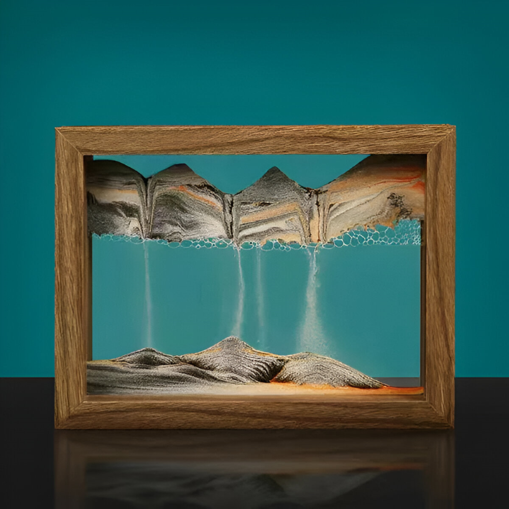 360° Sand Maleri – DynaFlow Arte de Arena i rektangulært format