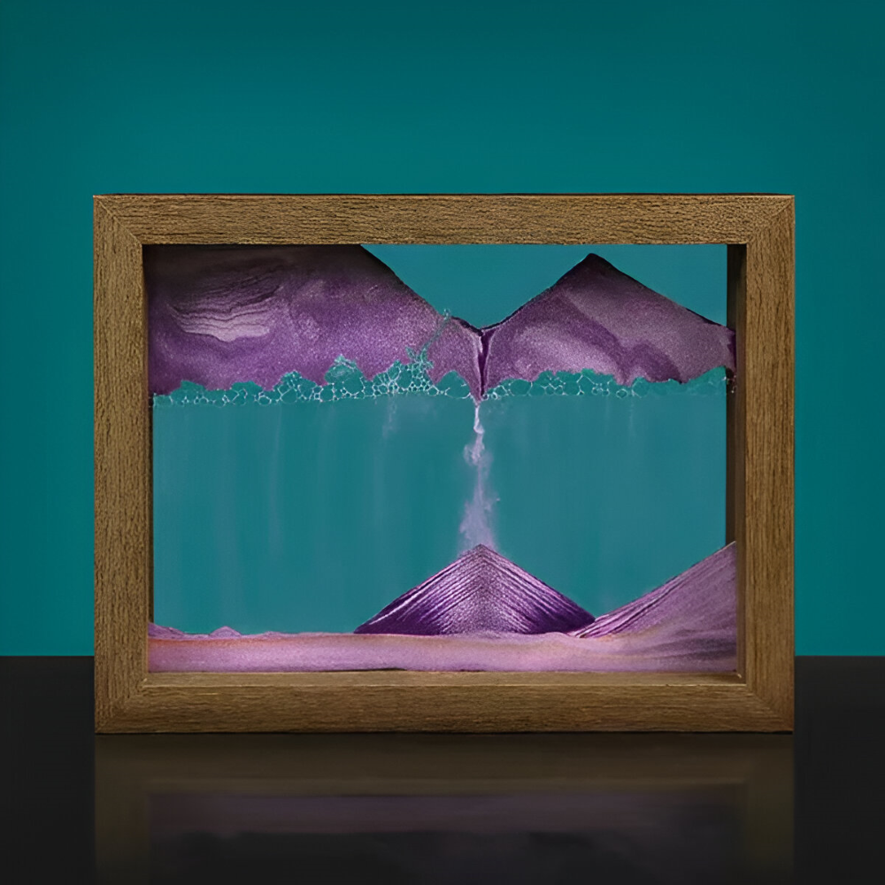 360° Sand Maleri – DynaFlow Arte de Arena i rektangulært format