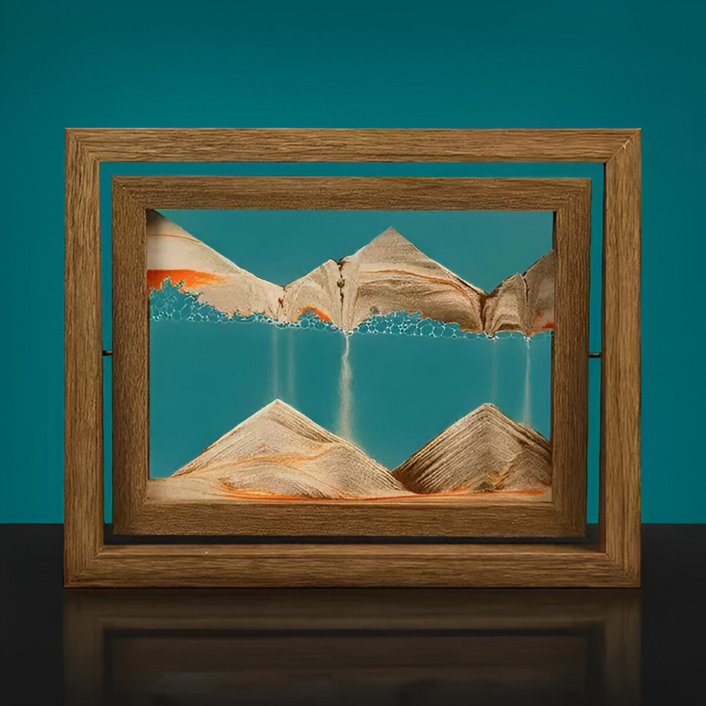 360° Sand Maleri – DynaFlow Arte de Arena i rektangulært format