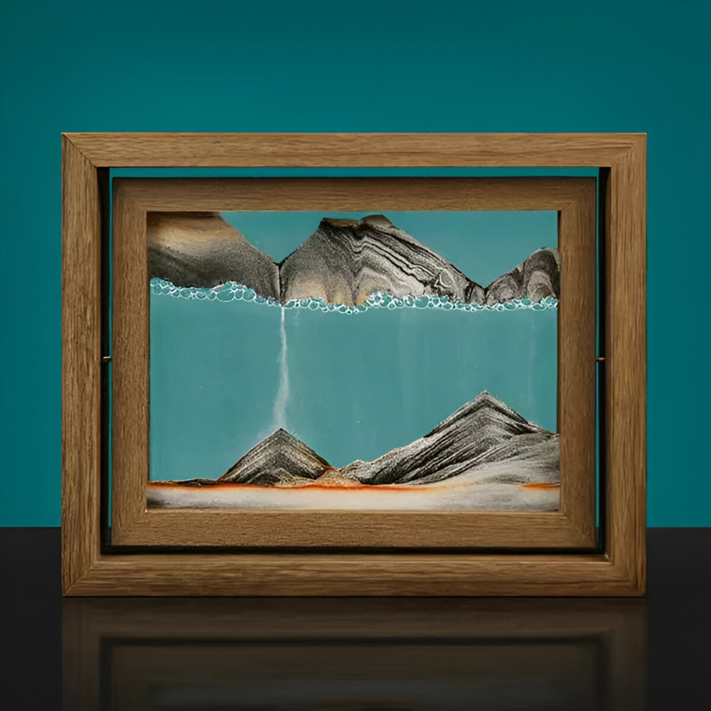 360° Sand Maleri – DynaFlow Arte de Arena i rektangulært format