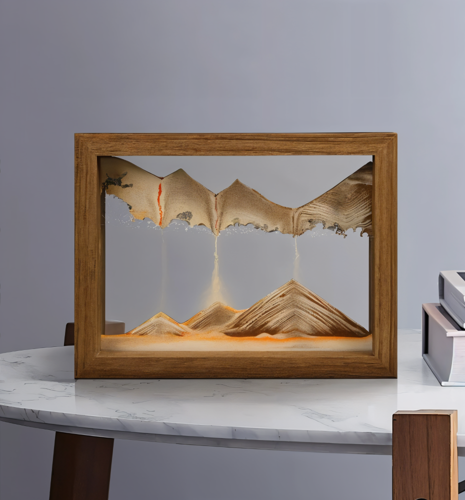 360° Sand Maleri – DynaFlow Arte de Arena i rektangulært format