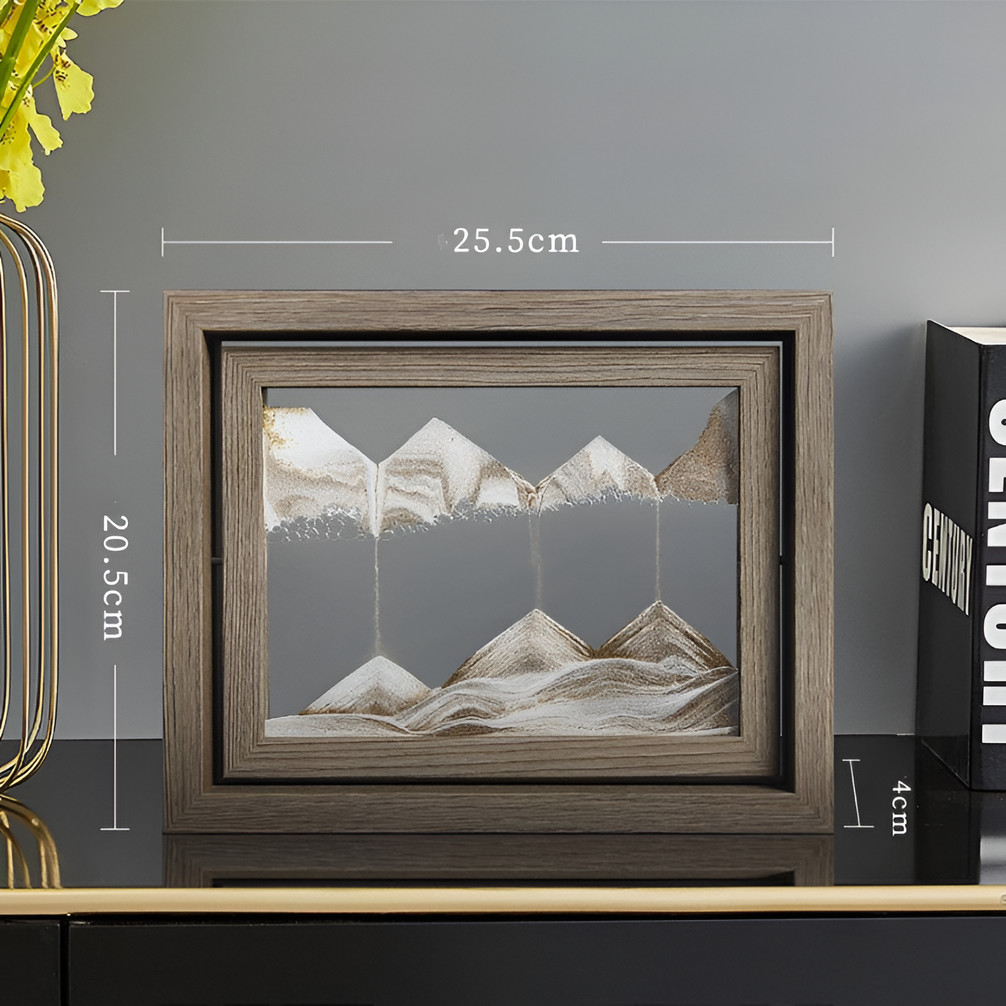 360° Sand Maleri – DynaFlow Arte de Arena i rektangulært format