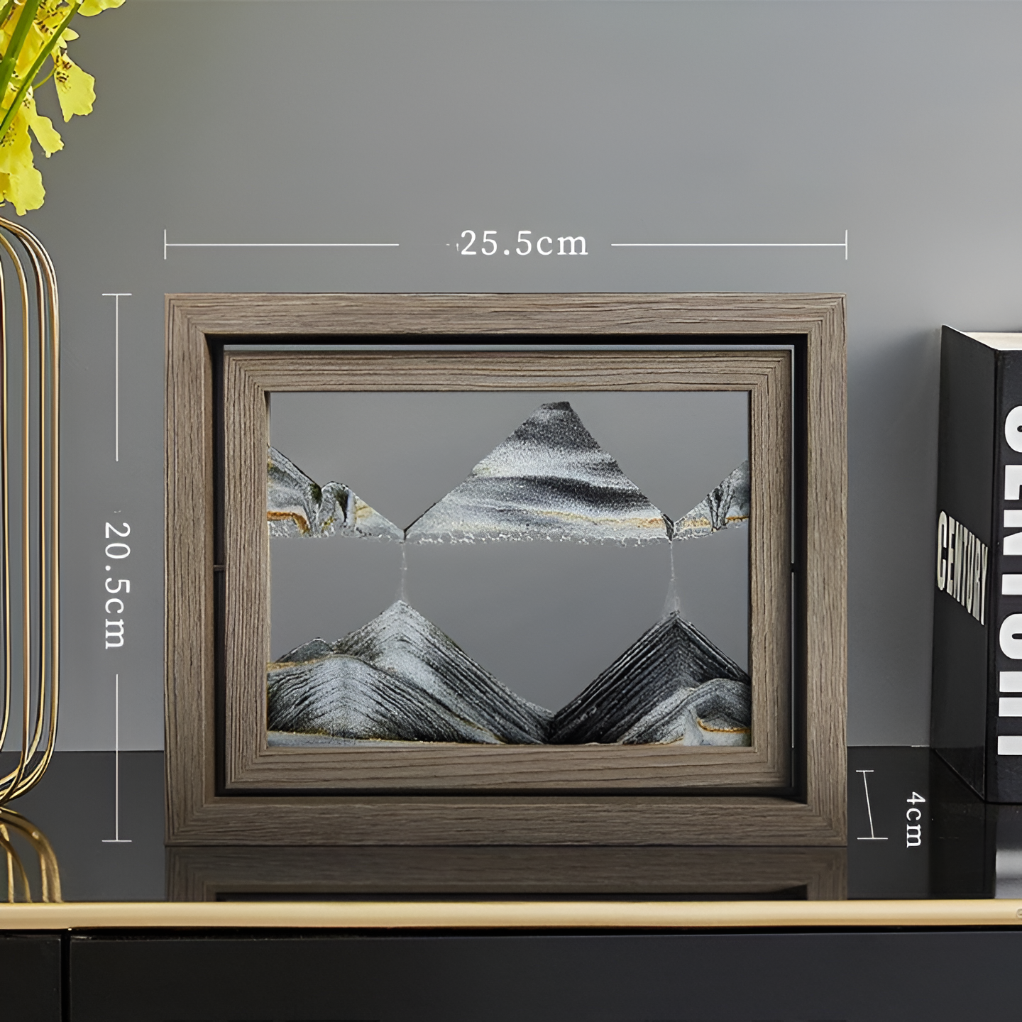360° Sand Maleri – DynaFlow Arte de Arena i rektangulært format