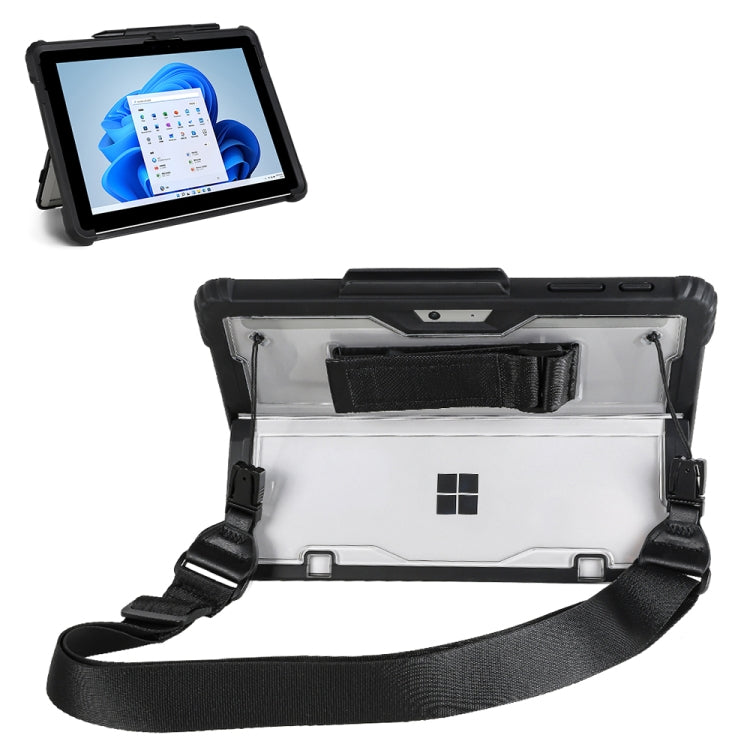 Akryltransparent laptopfodral med hand- och axelrem för Surface Pro 4 / 5 / 6 / 7 / 7+