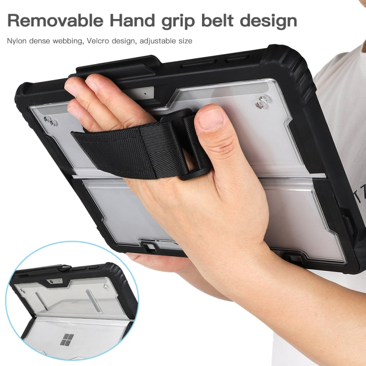 Akryltransparent laptopfodral med hand- och axelrem för Surface Pro 4 / 5 / 6 / 7 / 7+