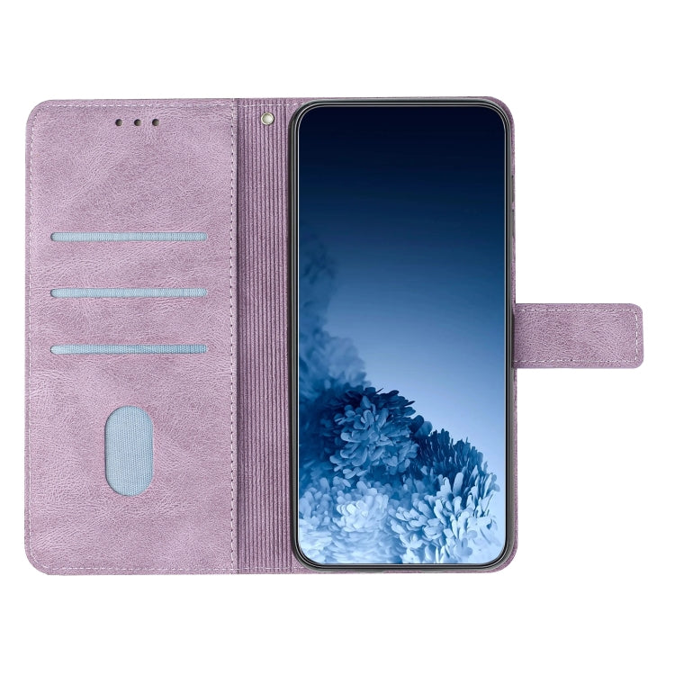 Elegant flip-læderetui med mandala-præg til iPhone 15 Plus