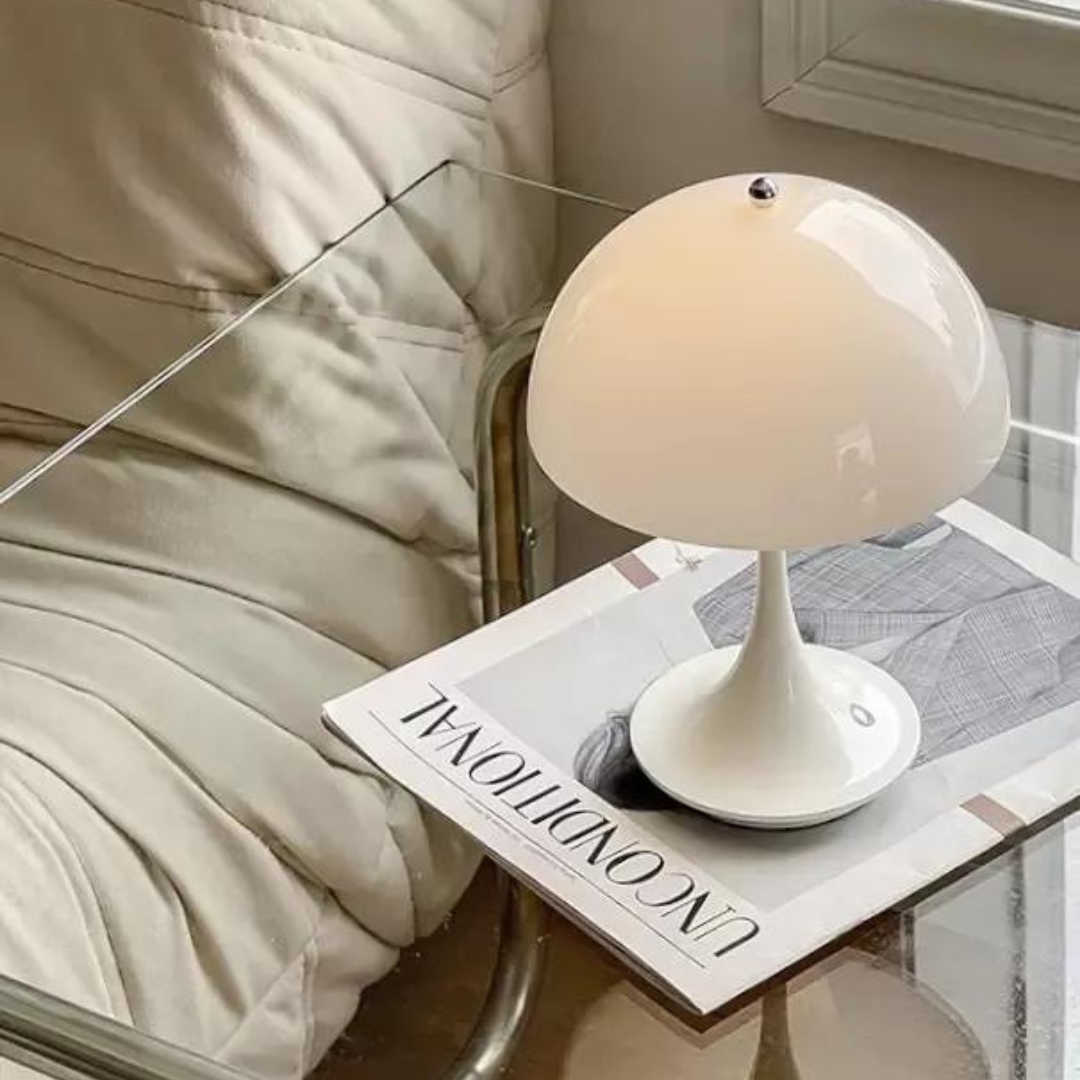 Opladelig Bordlampe med LED i Moderne Design