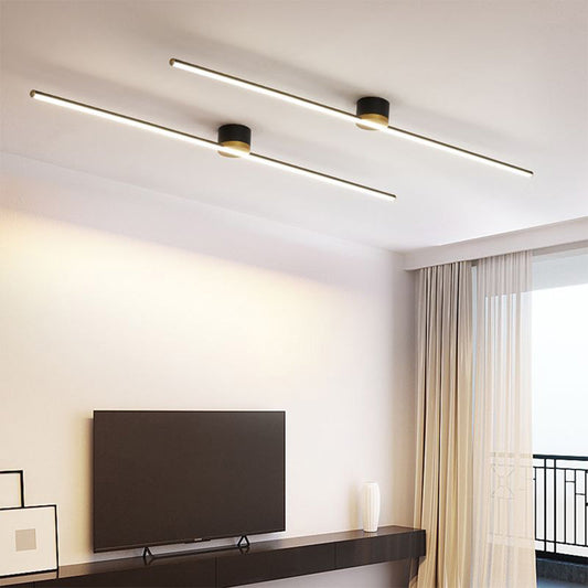 Moderne LED Loftslampe med Energibesparende Design