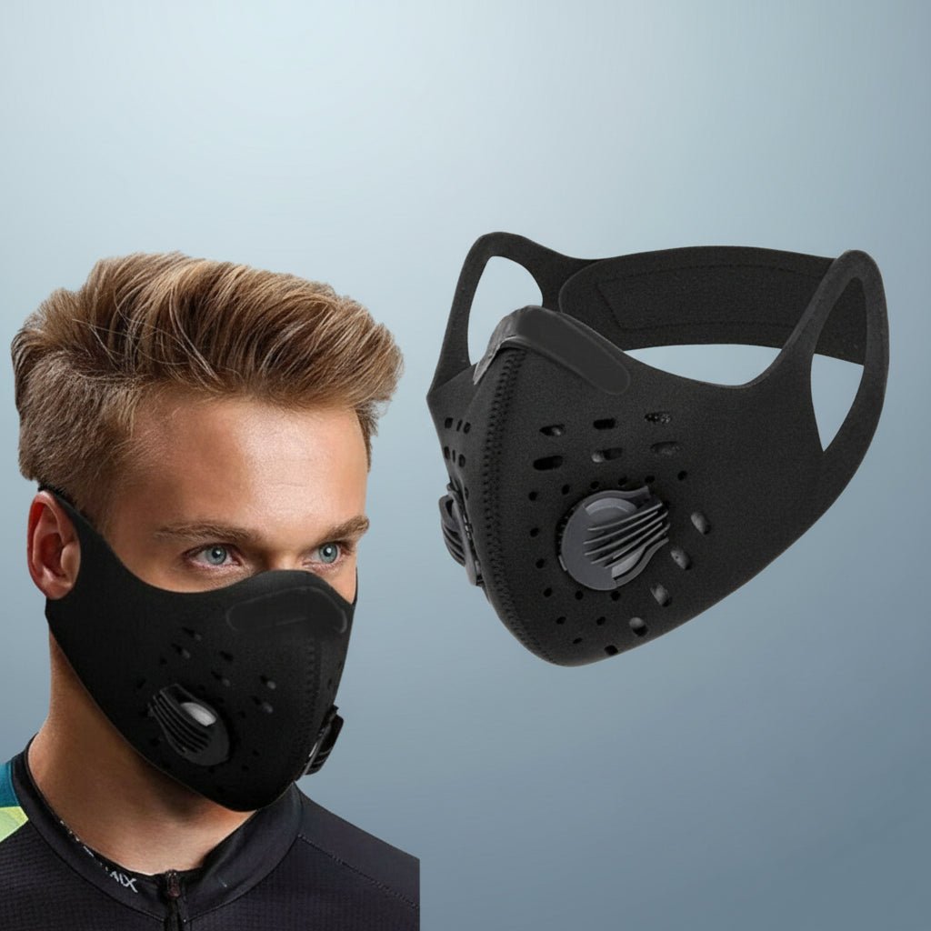Återanvändbar neoprenmask med avancerad filtrering