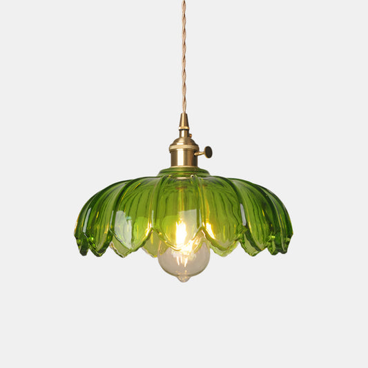 Vintage Bobleglas Loftlampe til Indbydende Hjemmeatmosfære