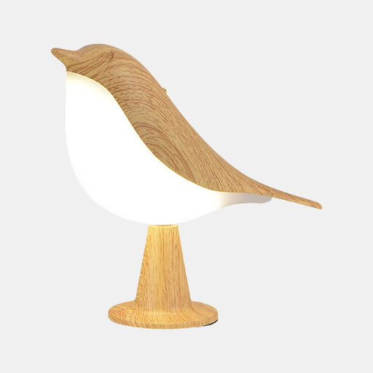 Moderne Bordlampe med Fuglemotiv og Energibesparende LED