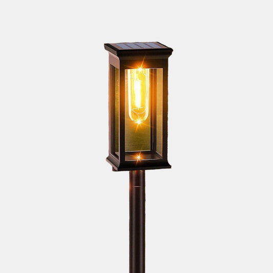 Sollcellsdriven Trädgårdslampa – Hållbar, Stark och Stilfull Belysning