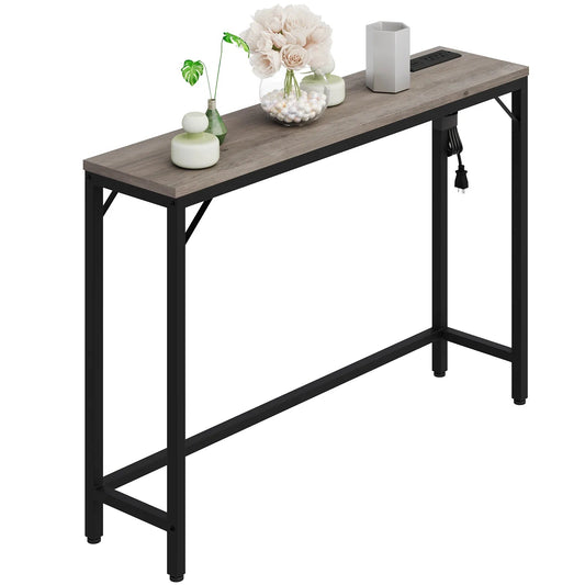 Stilfull Skänk med Härdat Glas och Extra Förvaring