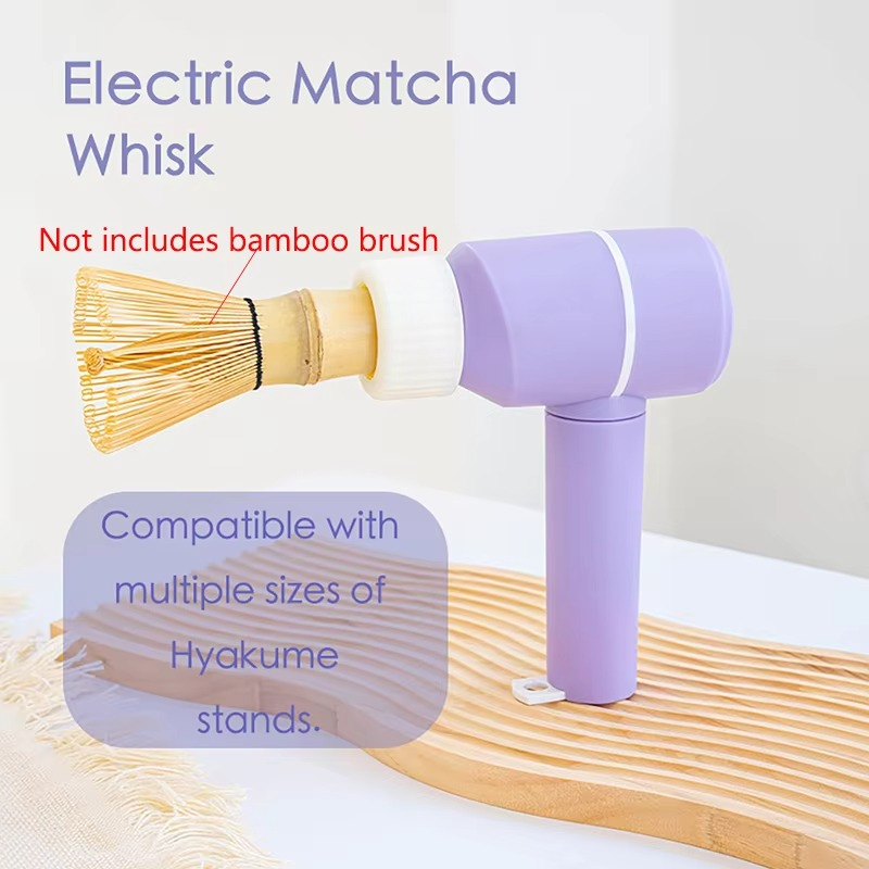 Trådløs Elektrisk Matcha Pisker – Justerbar Hastighed & Bærbar