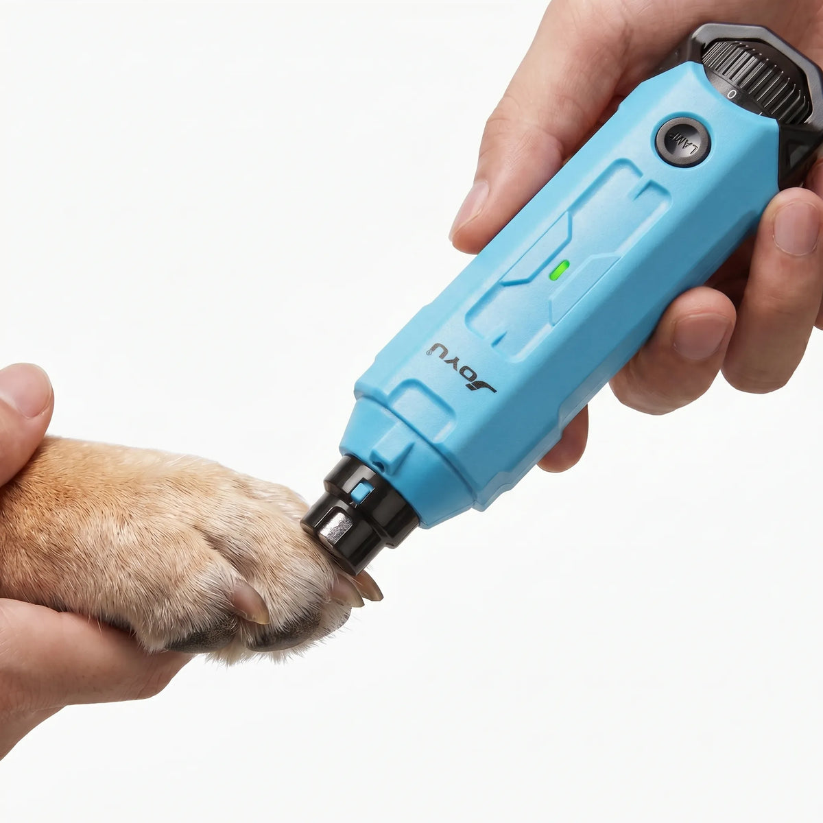Genopladelig elektrisk hundeklofil med slibefunktion
