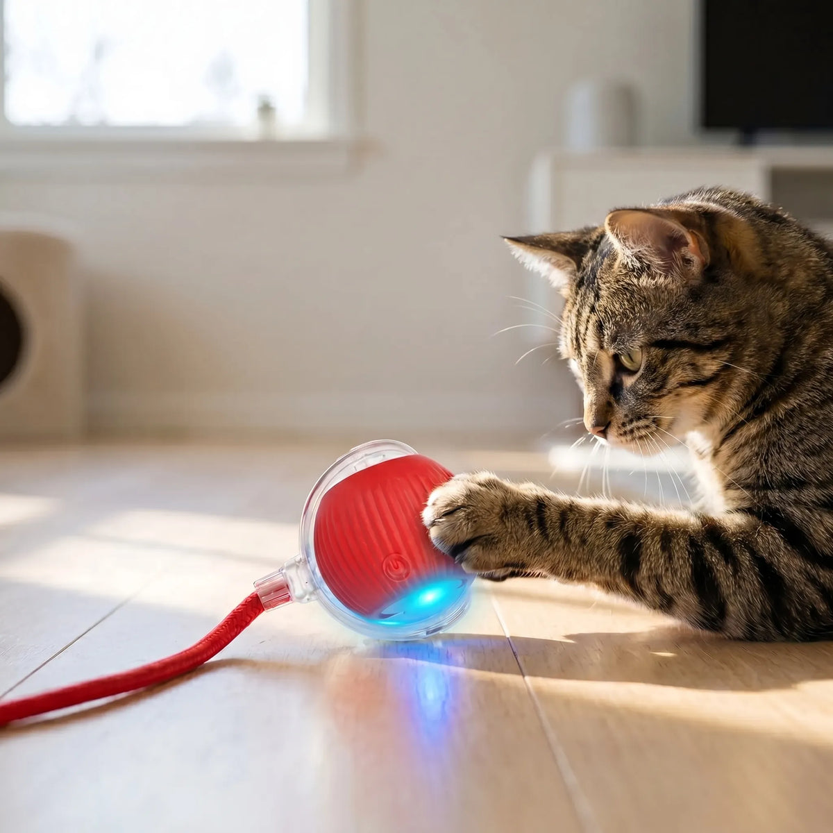 Elektronisk legetøj til katte - Bouncing Bold