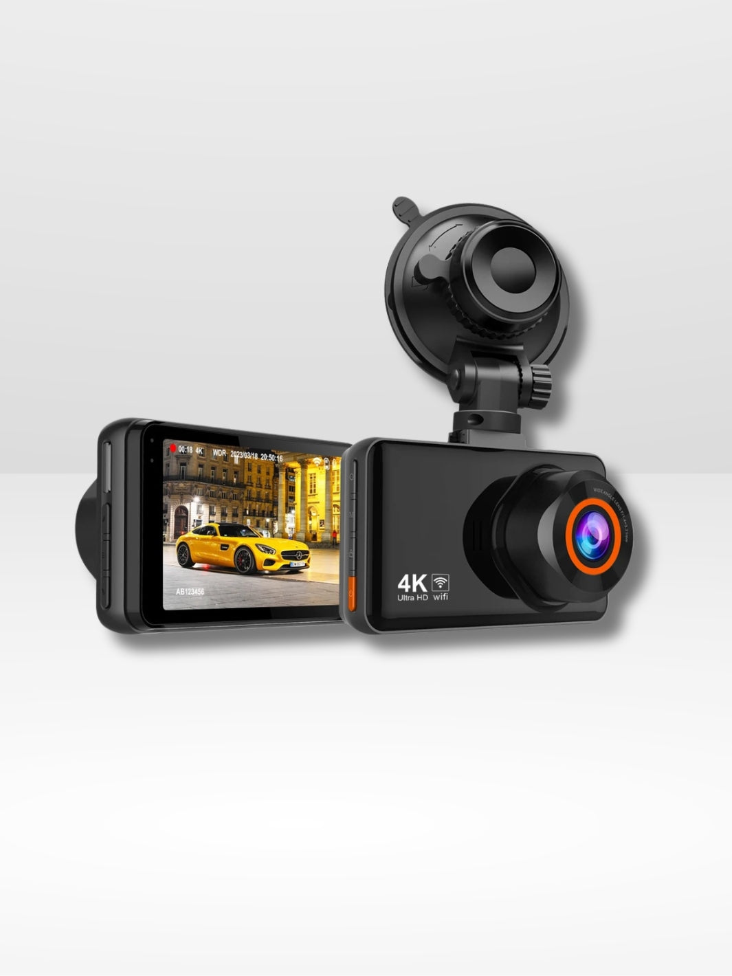 Ultra HD Bilkamera med Kontinuerlig Optagelse