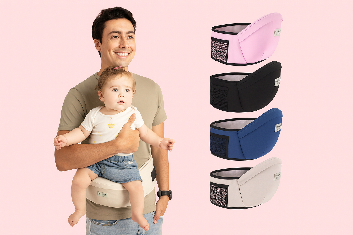 Ergonomisk Bæresæde til Baby – Komfort & Mobilitet
