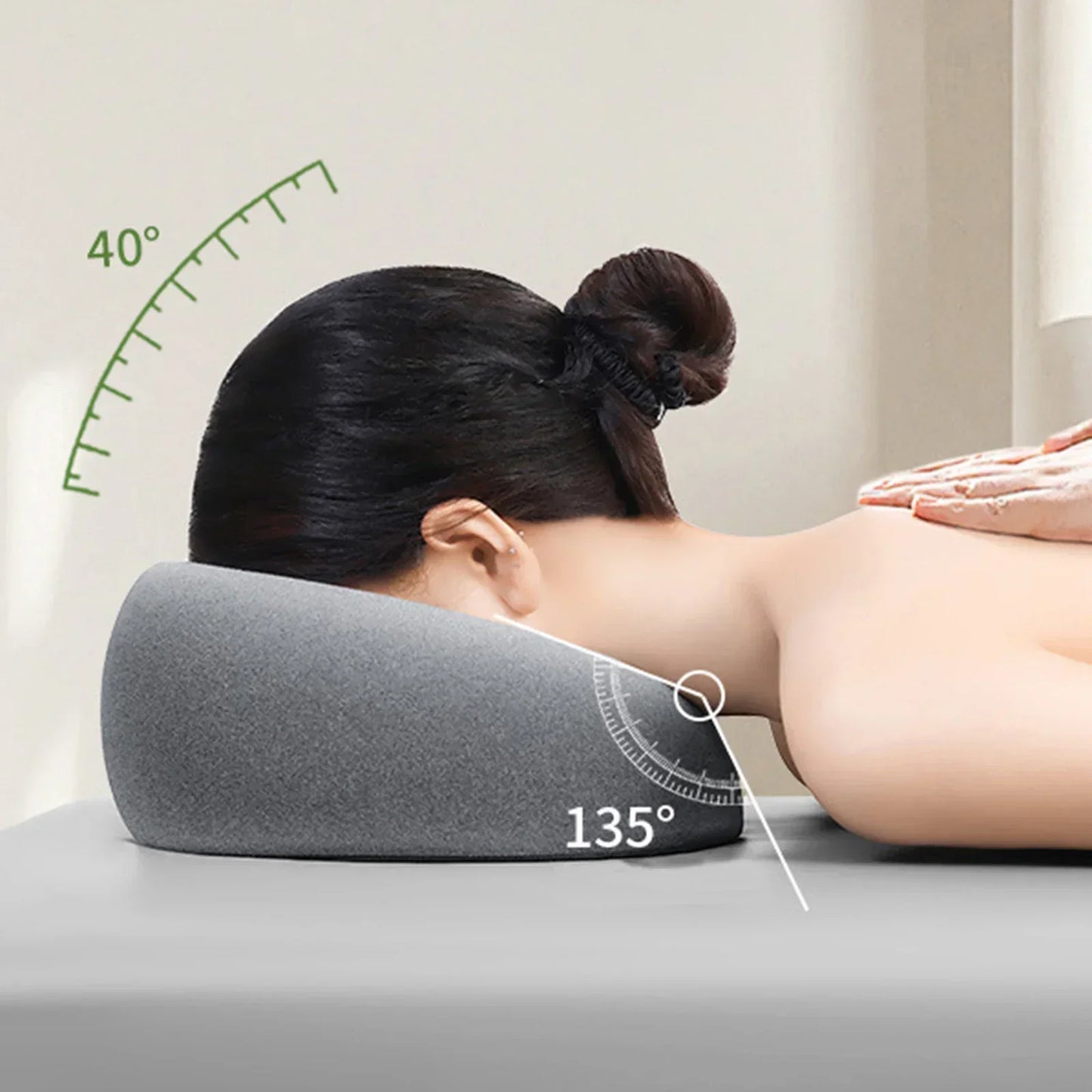Ergonomisk ansiktskudde för Lyxig Komfort och Avkoppling