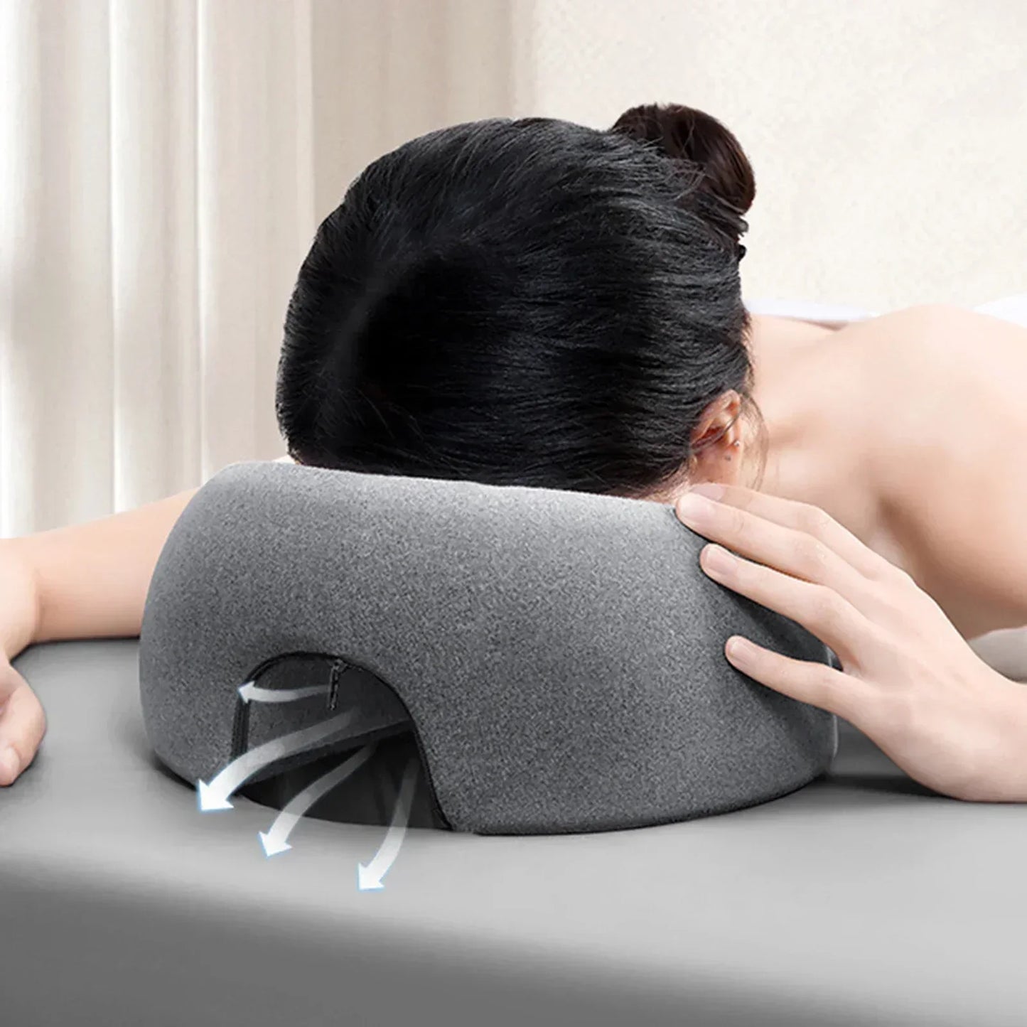 Ergonomisk ansiktskudde för Lyxig Komfort och Avkoppling