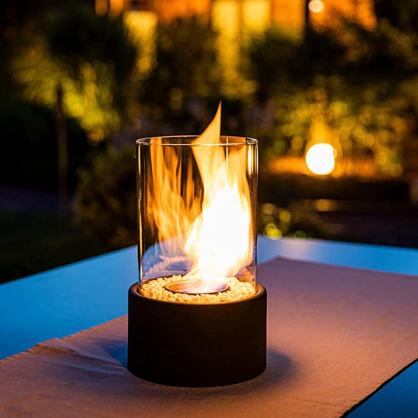 Elegant Glas Olie Lampe til Stemningsfuld Belysning