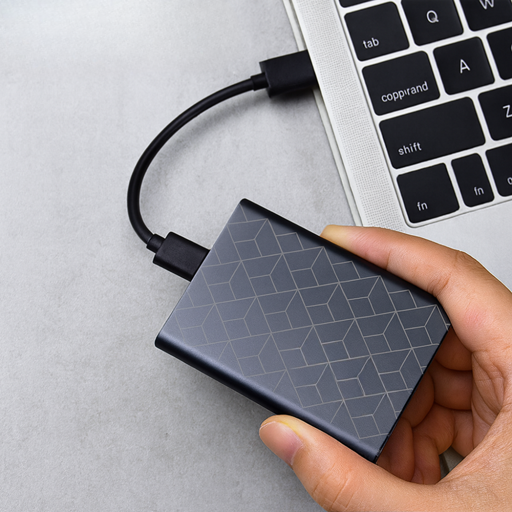 Bærbar SSD, ekstern højhastighedslagring til computer og bærbar computer