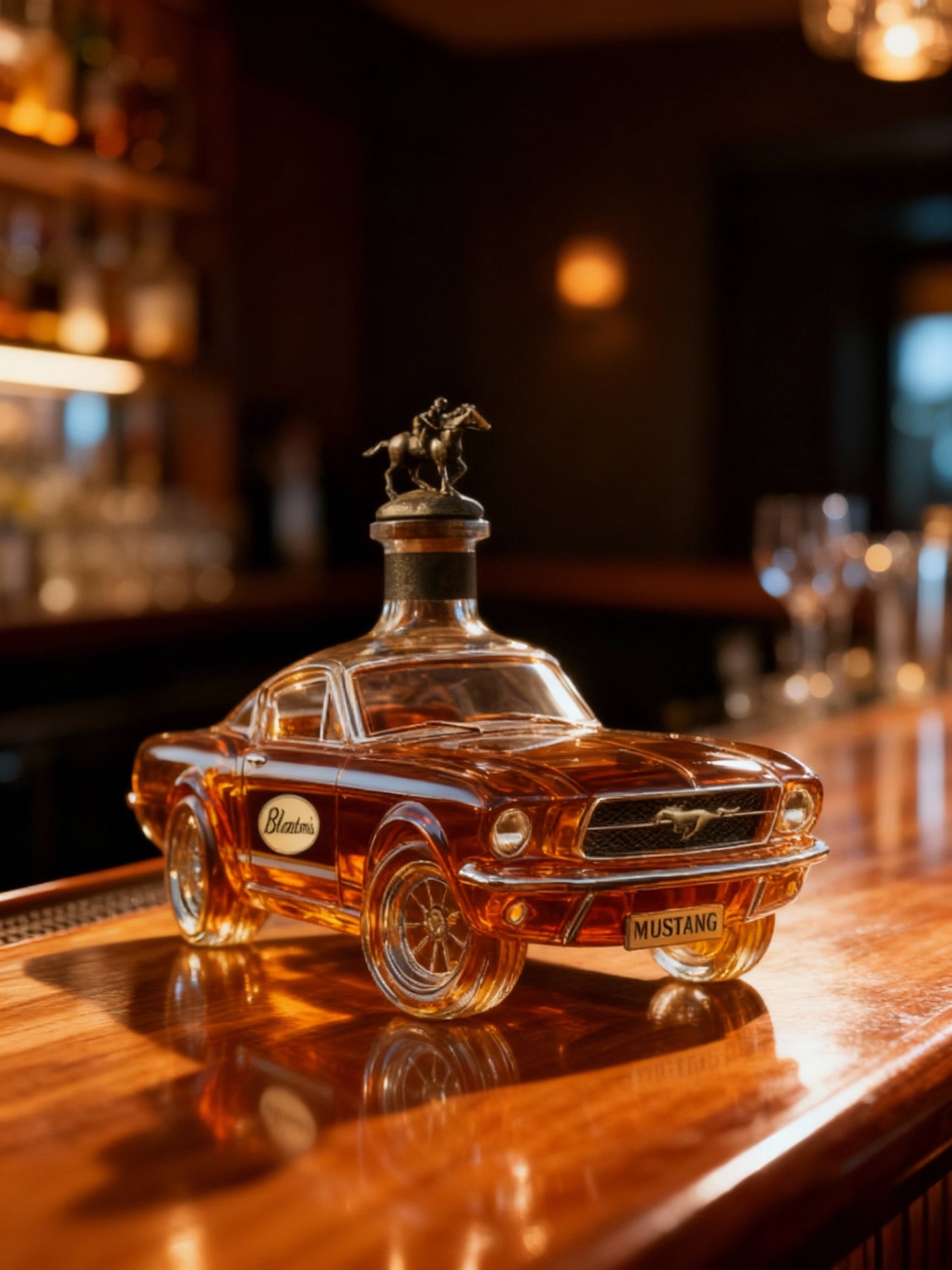 Whisky Dekanter i Form af Bil – Mustang Design