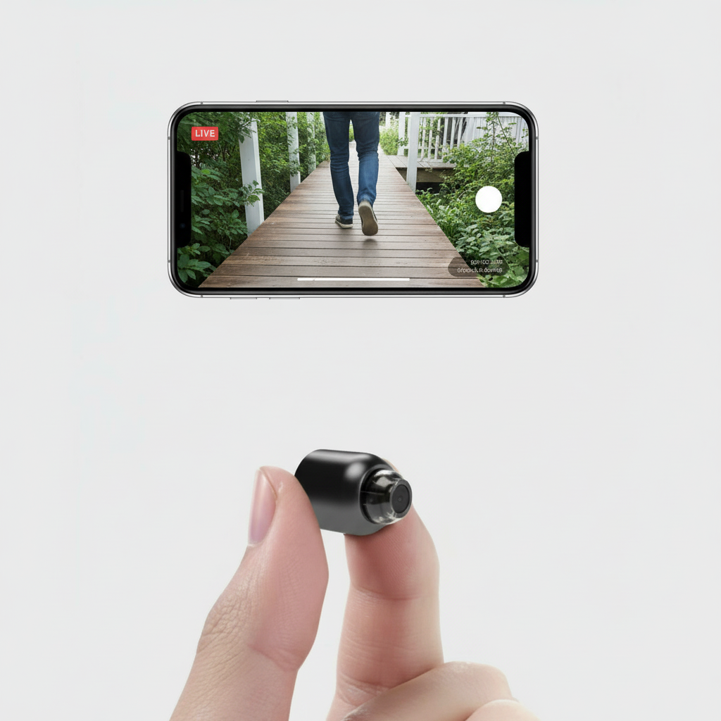 Ultrakompatibel WiFi Overvågningskamera med 1080P HD