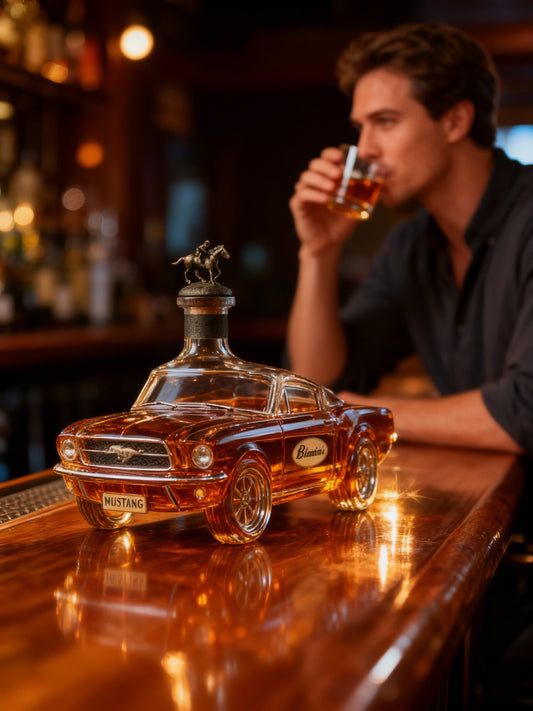 Whisky Dekanter i Form af Bil – Mustang Design